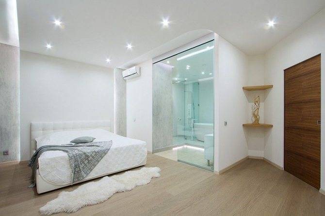 Натяжные потолки в спальне: 60 современных вариантов, фото в интерьере