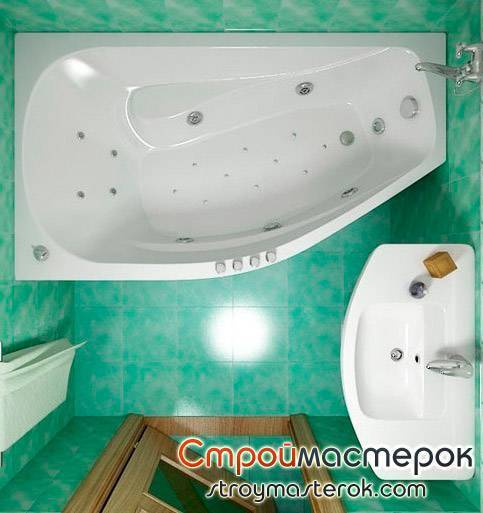 Как красиво оформить интерьер ванной комнаты 2 кв?