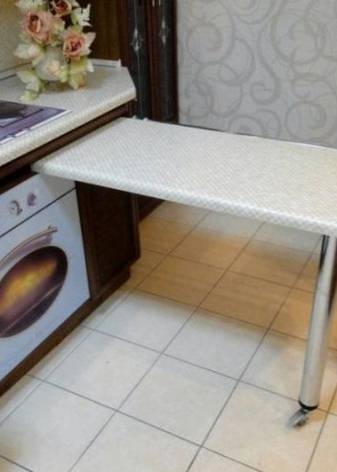 Дизайн прямой кухни