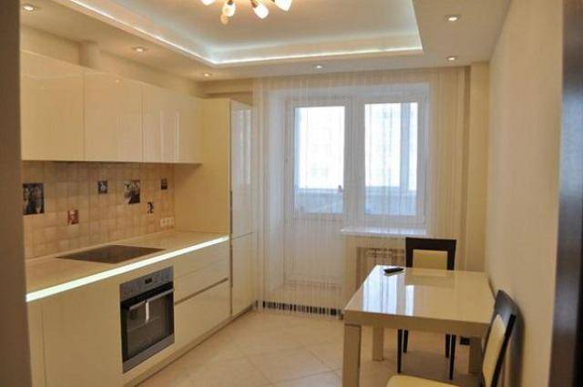 Потолок из гипсокартона на кухне: дизайн, фото