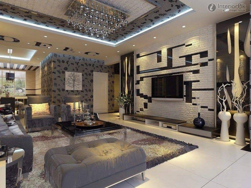 Гостиная модерн – превосходный и стильный дизайн (80 фото)