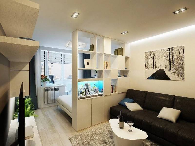 Дизайн квартиры 37 кв. м. – планировки, зонирование, примеры и фото ремонта