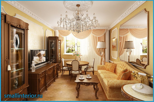 Дизайн квартиры 57 кв. м. – 5 проектов с фото и планировками