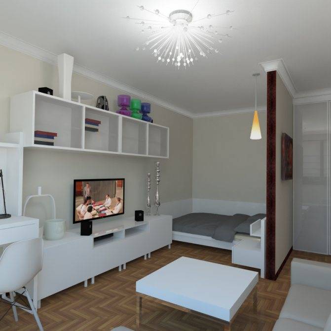 Дизайн квартиры 34 кв.м.
