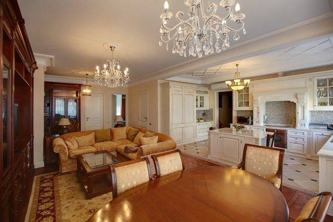 Маленькая кухня-гостиная: фото в интерьере, планировки и дизайн