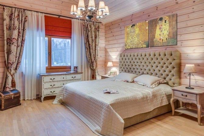 Спальня в стиле кантри: примеры в интерьере, особенности оформления