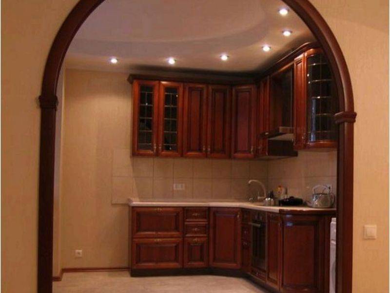 Арка на кухню: примеры дизайна и 50 фото в интерьере