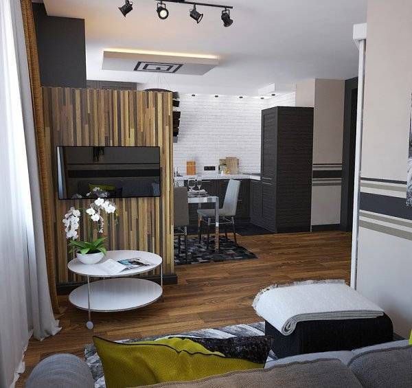 Дизайн квартиры 36 кв. м. [60+ фото], планировки 1,2-комнатных, студий