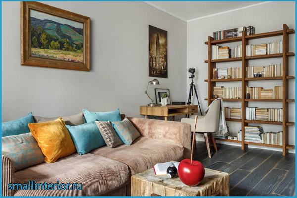 Дизайн квартиры 57 кв. м. – 5 проектов с фото и планировками