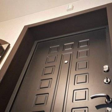 Откосы для входных дверей: отделка и установка своими руками