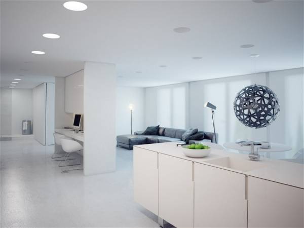Планировка и дизайн квартиры 54 кв. м.
