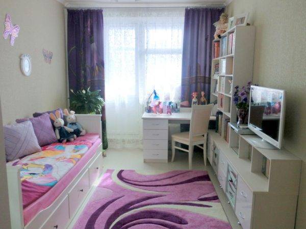 Современный дизайн молодежной комнаты