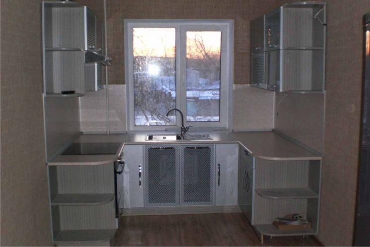 Всё о дизайне П-образной кухни (50 фото)