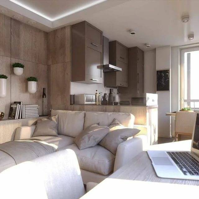 Дизайн квартиры 37 кв. м. – планировки, зонирование, примеры и фото ремонта